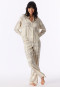 Pyjama lang Webware seasalt bedruckt - Selected Premium