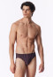 Slip supermini a strisce marroni - Long Life Soft