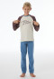 Schlafanzug lang Skateboard marshmallow - Nightwear