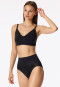 High Waist Rio Slip seamless Jersey schwarz - Seamless Contouring