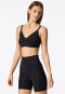 High Waist Biker Shorts seamless Jersey schwarz - Seamless Contouring