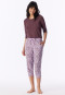 3/4-broek met manchetten en veren, multicolor - Mix+ Relax