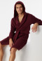 Bathrobe terry cloth 100cm burgundy - Essentials