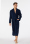 Badjas badstof 125 cm donkerblauw - Essentials