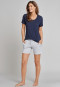 Bermuda shorts with heather gray print - Mix & Relax