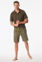 Bermuda imprimé olive - Mix+Relax