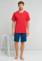 Bermuda shorts fine interlock swimmer admiral - Mix + Relax