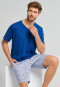 Bermudashorts Webware Streifen Surfer hellblau - Mix+Relax