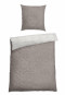 Set di biancheria da letto duepezzi Renforcé grigio - SCHIESSER Home