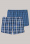 Boxers par lot de 2 à carreaux multicolores - Original Classics