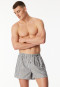 Boxershorts set van 2 stuks geweven effen/ gestreept - Boxershorts multipacks