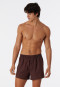 Boxershorts 2-pack geweven stof effen gestreept veelkleurig - Boxershorts Multipacks