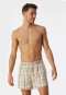 Boxershorts 2er-Pack Webware uni kariert mehrfarbig - Boxershorts Multipacks