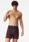 Boxershorts gemustert rot - Comfort Fit