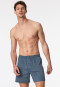 Boxer interlock paisley blu notte - Fine Interlock
