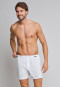 Pantaloncini modello boxer in Jersey in confezione da 2 pezzi di colore nero/bianco - selected! premium