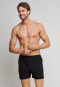 Boxershorts jersey 2-pack effen zwart - selected! premium