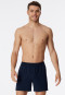 Boxer en coton biologique imprimé bleu nuit - Comfort Fit