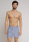 Boxershorts Webware blau-weiß gestreift - Original Classics