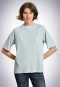 Boxy T-shirt mineraal - Revival Carla