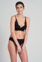 Beugelbeha gevulde cups kant zwart - Wave Lace