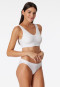 White seamless bustier - Seamless light