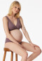 Bustier zwangerschapsondergoed mauve - Unique Maternity