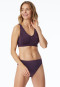 Bustier seamless herausnehmbare Pads pflaume - Classic Seamless