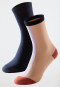 Confezione da 2 calzini da donna in cotone Pima, multicolore - Long Life Cool