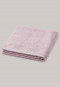 Bath towel textured stripes 70 x 140 lavender - SCHIESSER Home
