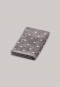 Guest towel stripes dots 30cm c 50cm graphite - SCHIESSER Home