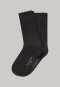 Herrensocken 2er-Pack dunkelbraun - Extrafein