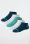 Men's socks sneakers 5-pack multi-colored - Bluebird