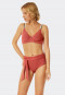 High-waisted bikini bottoms lined sash whiskey - California Dream