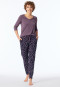 Hose lang Bündchen multicolor gemustert - Mix+Relax