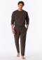 Langere broek, diepbruin - Mix+ Relax