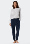 Broek lang donkerblauw - Mix+Relax