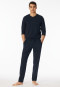 Long dark blue pants - Mix+Relax