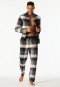 Hose lang Flanell Karos multicolor - Mix+Relax