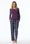 Hose lang Flanell Organic Cotton Karos multicolor - Mix+Relax