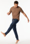 Broek lang jersey manchetten ruitjes multicolour - Mix+ Relax