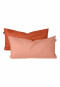Cushion covers set of 2 Renforcé apricot - SCHIESSER Home