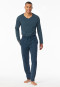 Loungehose lang Organic Cotton dunkelblau - Mix+Relax