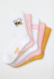 Lot de 5 chaussettes pour fille fleurs abeille multicolore - Abeille
