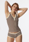 Boyshorts taupe - Revival Agathe