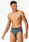 Mini briefs Organic Cotton patterned graphite - Comfort Fit