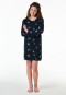 Nachthemd langarm Interlock Traummotive nachtblau - Nightwear