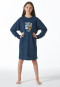 Nachthemd langarm wild blau - Nightwear