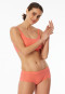 Panty Doppelripp Organic Cotton pfirsich - Pure Rib