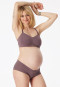 Culotte de grossesse mauve - Unique Maternity